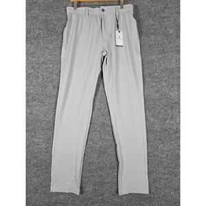 Michel Rouen Proflex Golf Pants Grey Performance Wicking 4Way Stretch Mens 30x32